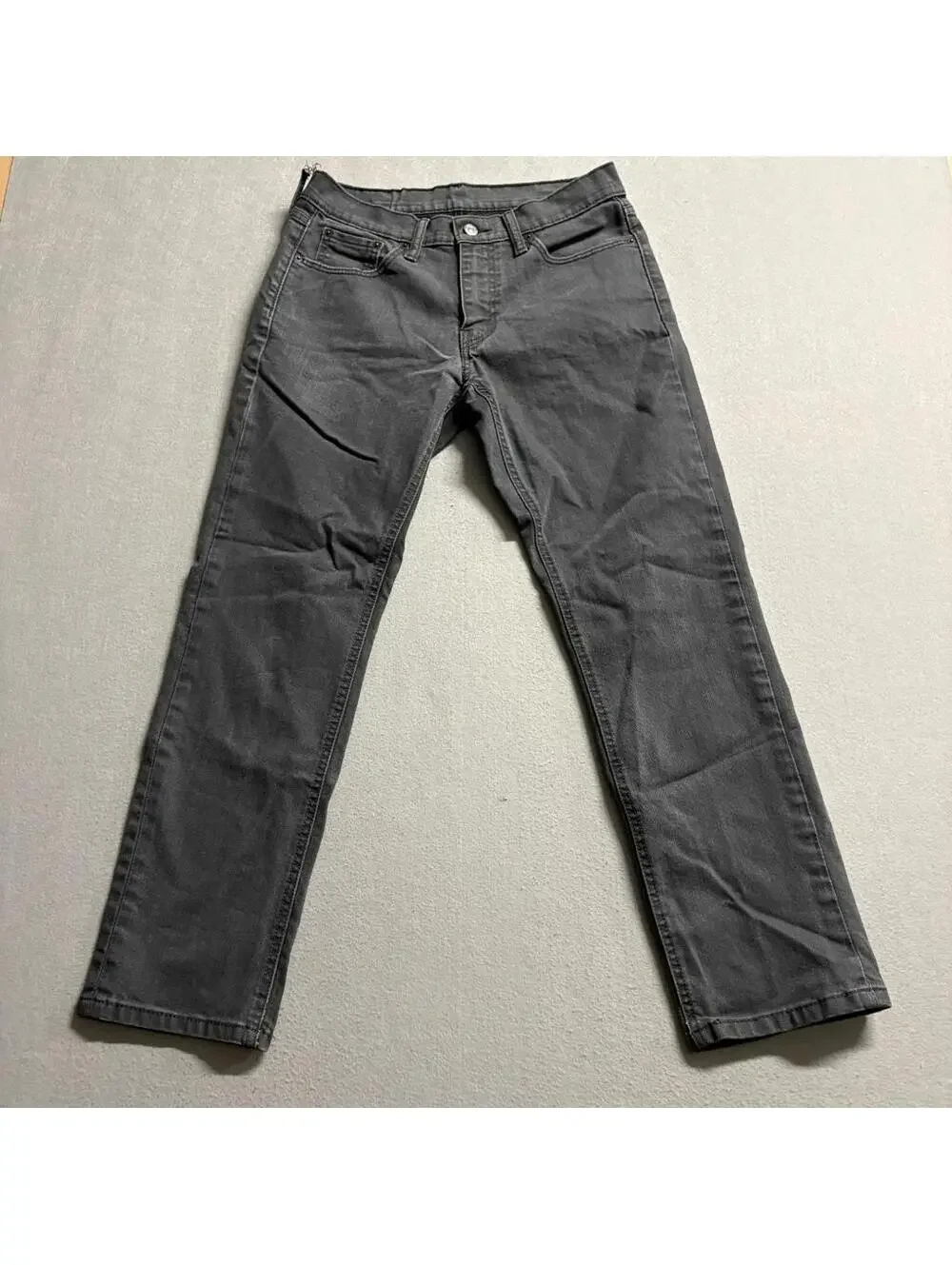 Levi's 511 Slim Fit Jeans Mens 30x30 Gray Denim Stretch Pants